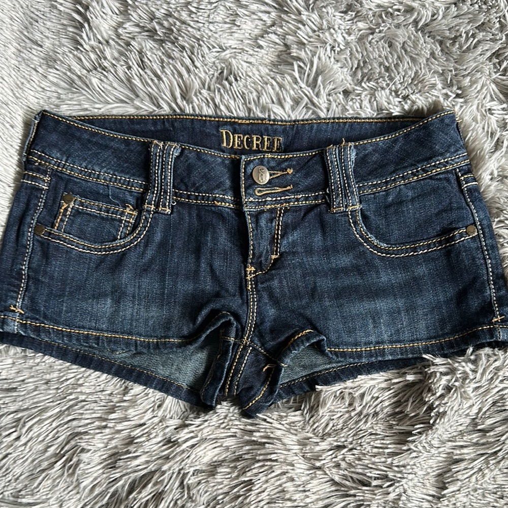 Decree Blue Jean Shorts Size 3 EUC